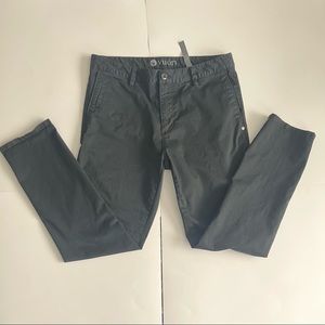 Men’s black Vuori Collins chino pants size 34